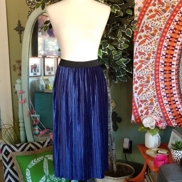 free press Dresses & Skirts - 🌺Freepress pleated velvet midi skirt🌺